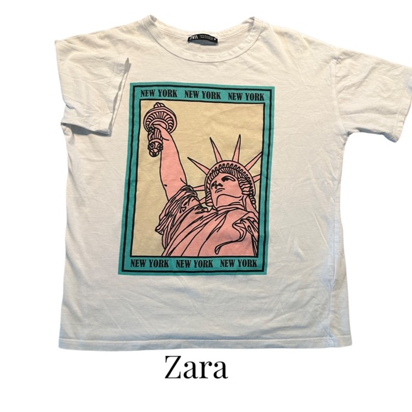 Zara Tops - Zara Ladies NY Tee - Small